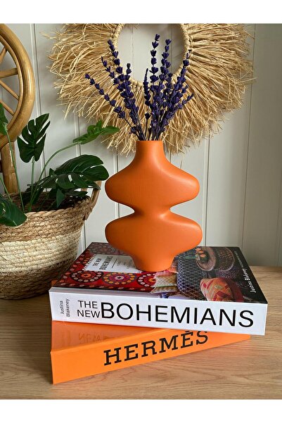 Porselian Vaza din gips model fluture 18,5x15,5 Vaza boema