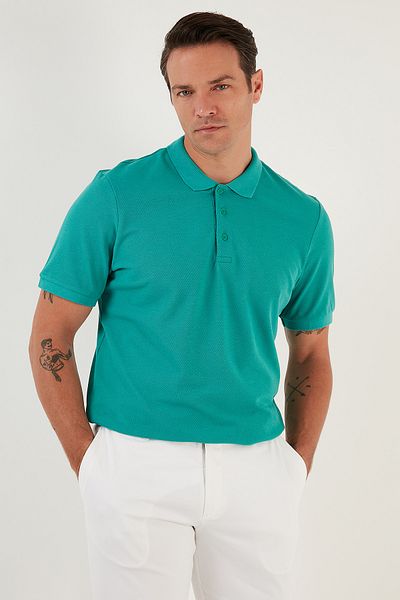 Buratti Cotton Regular Fit 3 Pack Polo Neck t Shirts Men Polo Neck t Shirt 59029641827S3