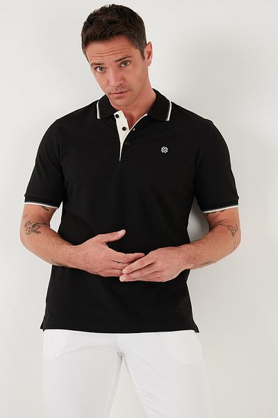 Buratti Cotton Regular Fit 3 Pack Polo Neck t Shirts Men Polo Neck t Shirt 59029641518S3