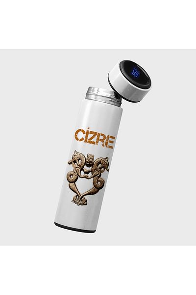 ZERYA Cizre Designed Thermos - Cizre Picture Thermos