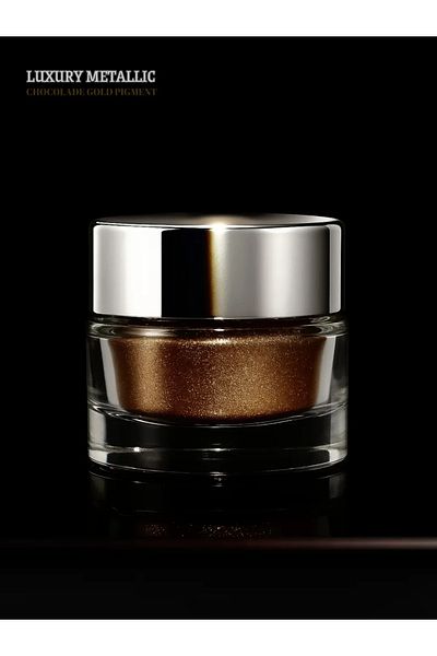 PRO 10 PRO ON Luxury Metallic Chocolate Gold Pigment Eyeshadow