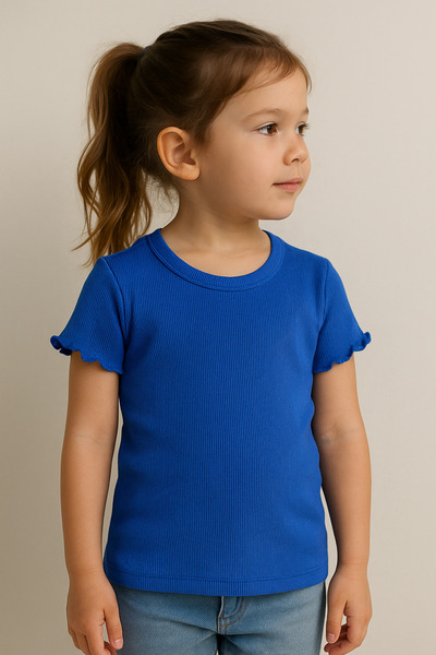 Kyex Καλοκαιρινό μπλουζάκι PURE DOTS για κορίτσια EkoVero