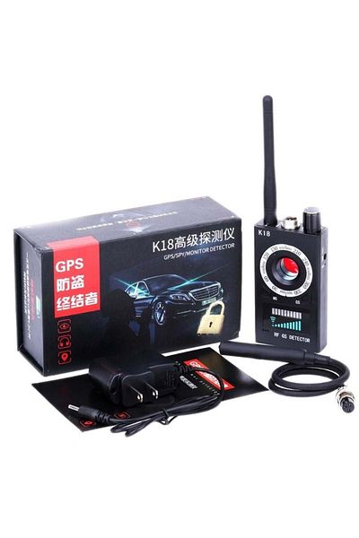 TECHSTAR ® K18 Spy Device Detector, Professional, Detects Cameras, Gsm Devices, Microphones, Gps Loca