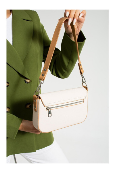 Just Polo Original Women's Cream Camel Hand and Shoulder Bag 346005Mh
