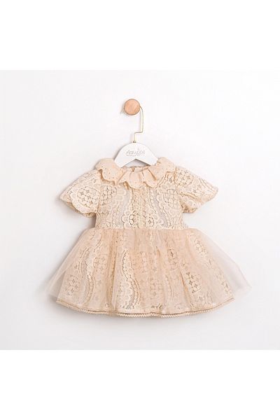 ministok Dora Vintage Baby Girl Dress