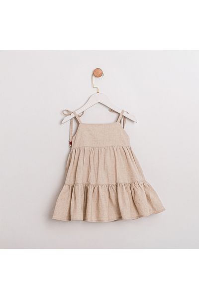 ministok Selly Cherry Embroidered Hat Girl's Dress