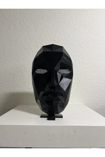 Cochines Squi̇d Game Front Man Mask - 3D Model Made of Healthy Petg Material 18cm