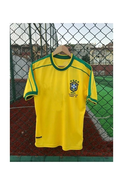 After Party Brazil National Team 98 World Cup Neymar Jr Nostalgia Jersey Vs Sports Singlet