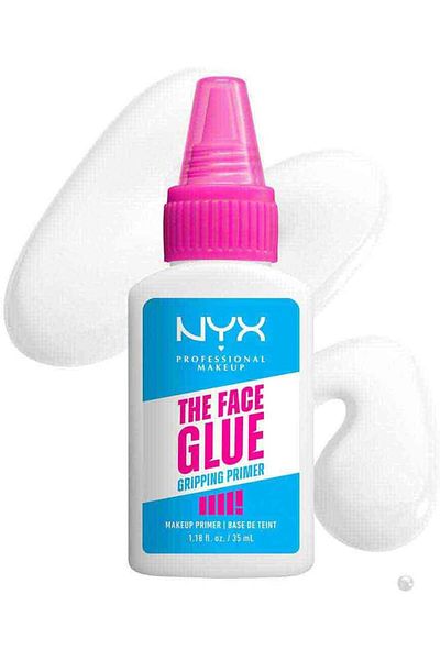 NYX The Face Glow Gripping Primer with 24-Hour Hydration, 35 ml