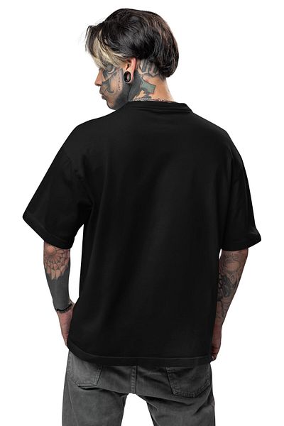 Fuddy Moda Unisex Black Sabbath Skull Printed T-shirt, Μπλουζάκι με θέμα το υπερμεγέθη ροκ συγκρότημα