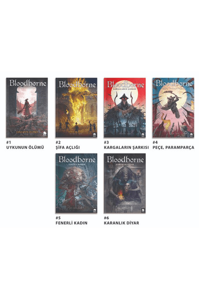 Eksik Parça Yayınları Bloodborne Seti (6 kitap) / Ales Kot / Eksik Parça Yayı...