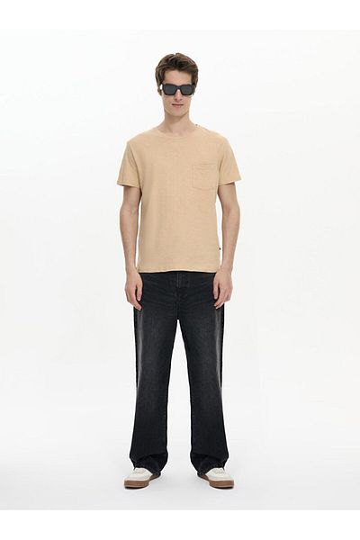 Ltb Beige Men's T-Shirt