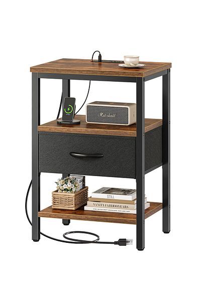 sharpdo Bedroom with Charging Socket Bedside Table/Living Room Sofa Mobile Power Supply