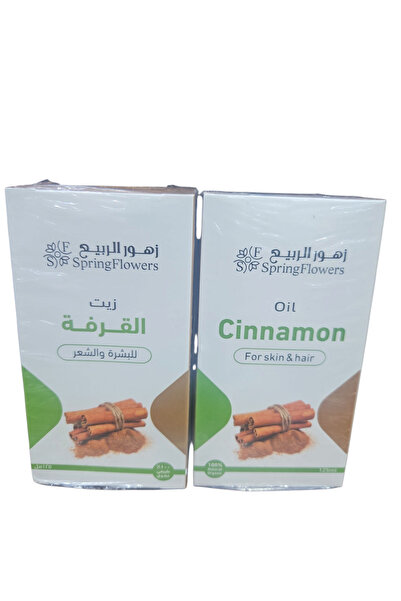 nawaem Cinnamon Oil for Skin and Hair, Spring Flowers, 125 ml, 2 pieces