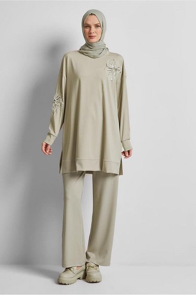 Alvina Chain ​​Detail Track Suit Tunic 44638