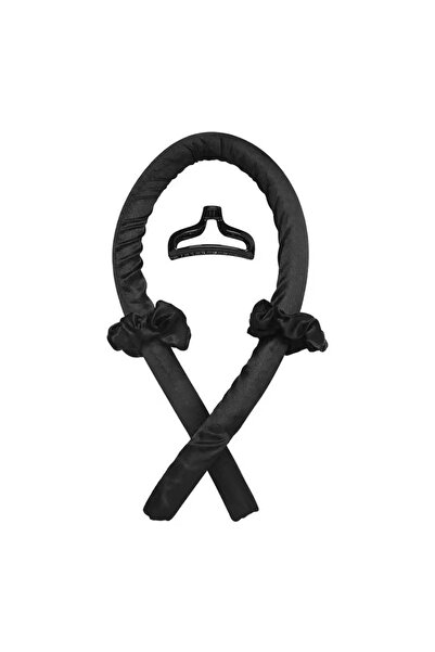 EVYA Set de dormit din satin 9 piese Față de pernă Cască de păr Mască pentru ochi Rolă pentru bucle fără căldură Guasha