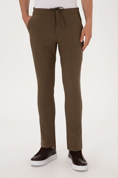 U.S. Polo Assn. Men's Mink Canvas Trousers 50300436-Vr052