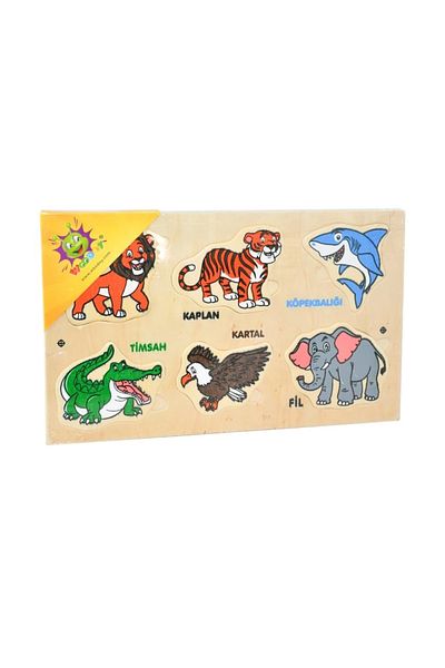 NETWORK ART Bfs Nessiworld 111 Woodoy Jigsaw Puzzle Wild Animals