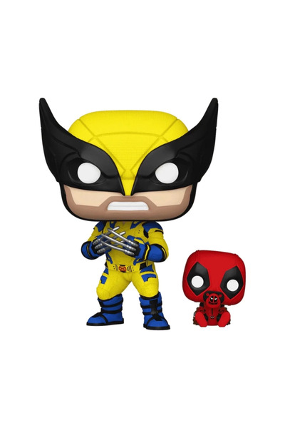 Mu Art Ahşap Bfs Funko Pop Marvel Deadpool: ولفيرين مع بيببول