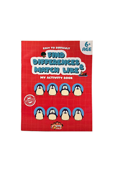 EASERA TİCARET Mey Import ®   Find Differences Matc Like My Activity Book