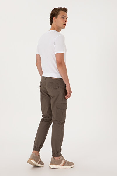 U.S. Polo Assn. Erkek Vizon Kanvas Pantolon 50301012-VR052