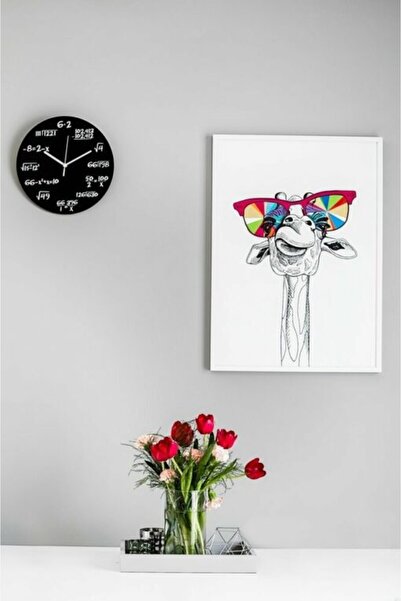 Gadget Master Ceas cu ecuatii negru