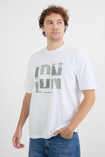 Fulla Moda T-Shirt με τυπωμένο κείμενο