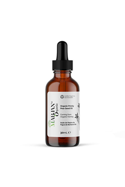 Marjan Organic زيت بذور التين الشوكي العضوي 30 مل - معصور على البارد - زيت مض...