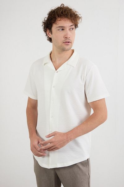Fulla Moda Βασικό πουκάμισο με κουμπιά