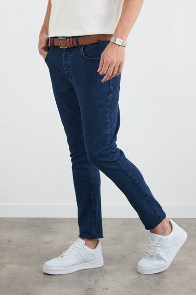 Fulla Moda Pantaloni skinny cu fermoar