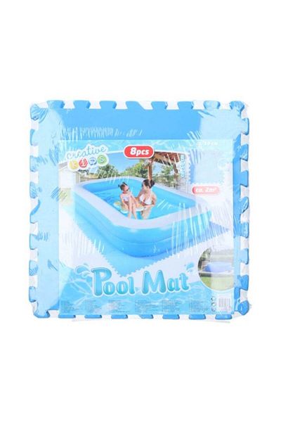 Creative Kids Set 8 Buc Covor de Protectie Piscina Creative Kids, 50x50x0,4 cm