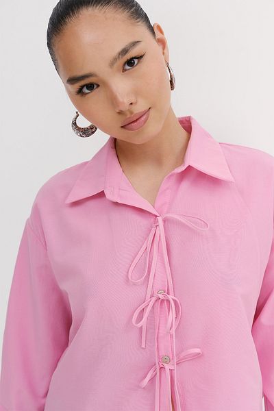 Addax Button Tie Shirt G2022