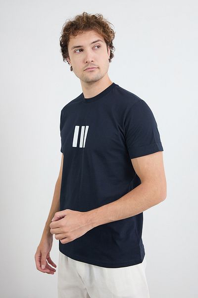Fulla Moda Μπλουζάκι με στάμπα με λαιμόκοψη