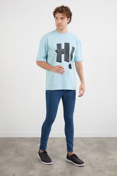 Fulla Moda Skinny Jean παντελόνι με φερμουάρ