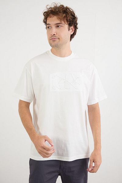Fulla Moda Polar Bear Embossed Printed T-Shirt