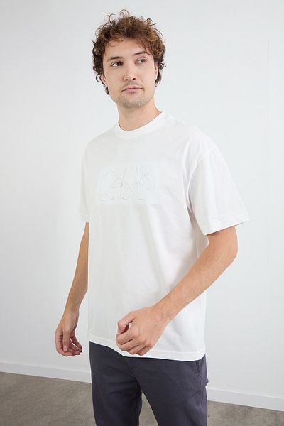 Fulla Moda Polar Bear Embossed Printed T-Shirt