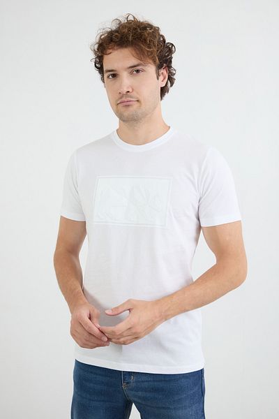 Fulla Moda Μπλουζάκι με ανάγλυφο Polar Bear