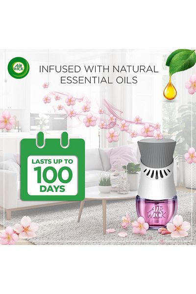 Air Wick Scented Oil Fragrance Diffuser Refill Cherry Blossom Fragrance