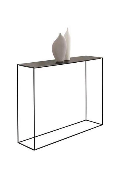 sharpdo Living Room Home New Chinese Style Porch Table Sofa Back Iron Shelf 100*25*80CM