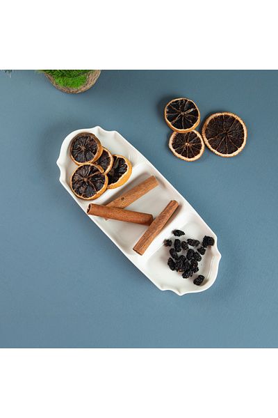 Aryıldız Lunar Square 3 Compartment Plate