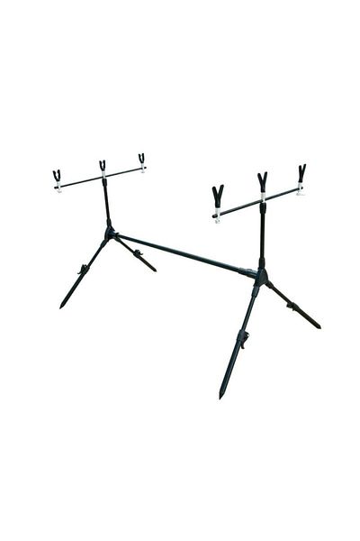 Baracuda Rod Pod pentru 3 lansete RPB2, 3 posturi, 4 picioare, reglabil pe lungime si inaltime, husa de trans