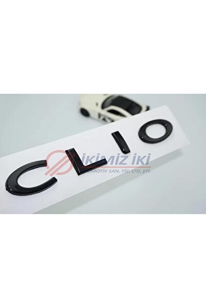 İKİMİZ İKİ BAGAJ YAZISI (SİYAH) CLİO IV