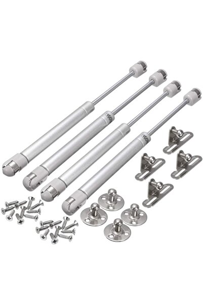 prokarpfishig Set 4 hydraulic dampers, Jormftte, 100N, Silver