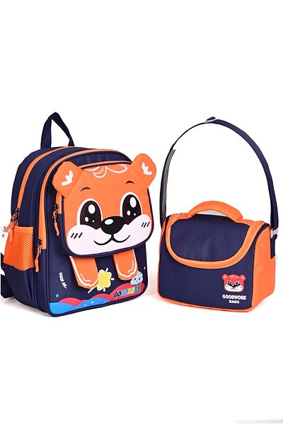 Wander 2's Kindergarten and 1St School and Lunch Bag Set for Grades – Cute Character Design
