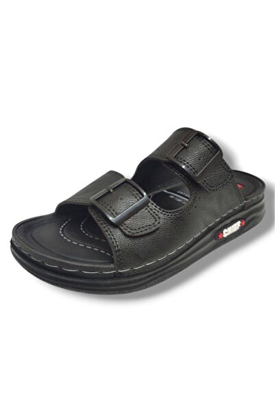 Pera 05-25 Papuci pentru bărbați cu cataramă anatomică cu bandă dublă