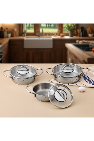 Aryıldız Solo 22 Piece Steel Dowry Set