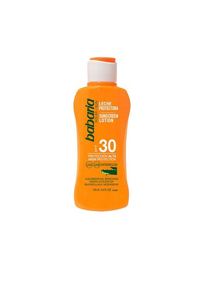 Babaria Lapte de corp cu protectie solara Babaria SOLAR ALOE VERA SPF30 100 ml