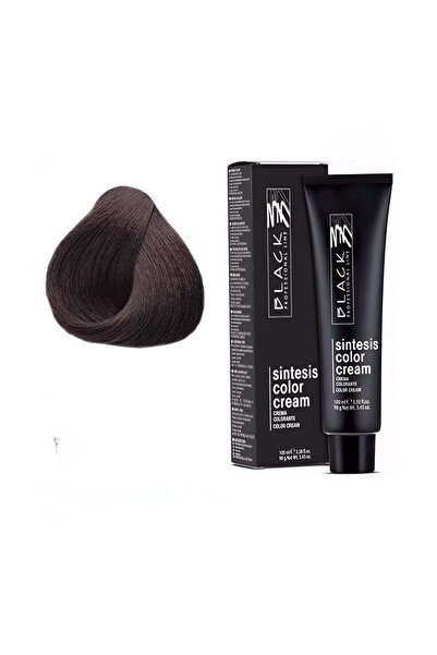 BLACK PROFESSIONAL LINE لون شعر دائم 3.05 بني غامق مع لون رمادي