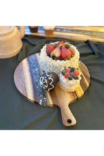 AROW Acacia Round Cutting Board 30 cm