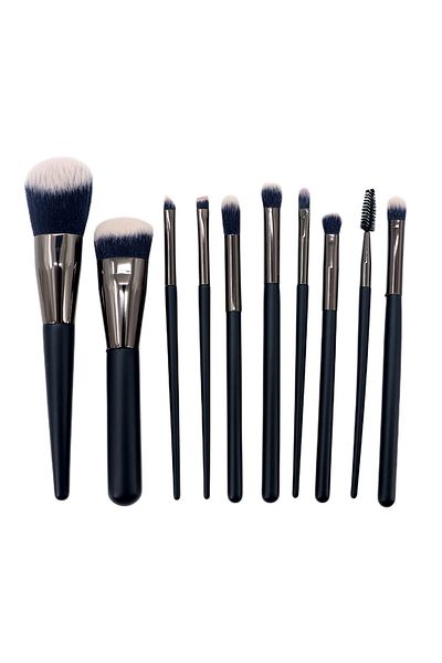 OEM Set de frumusete cu pensule portabile de machiaj, 10 piese, SL-1001